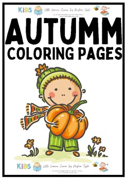 Preview of Fall Coloring Pages {Autumn Coloring Pages}