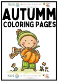 Fall Coloring Pages {Autumn Coloring Pages}