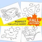 Fall Coloring Pages, Autumn Coloring Pages for Kids, Autum