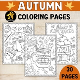 Fall Coloring Pages, Autumn Coloring Sheets Pumpkin Octobe