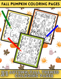 Fall Coloring Pages | Pumpkin Coloring Pages- Fall Spirit