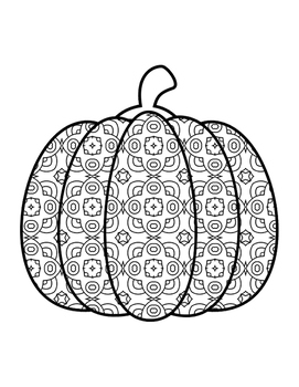 Fall Coloring Pages-Autumn Mindfulness Coloring Sheets-Activities