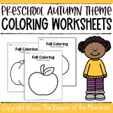 Fall Coloring Printable Worksheets