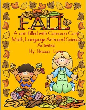 Preview of Fall - Common Core Math / Lang. Arts & Science