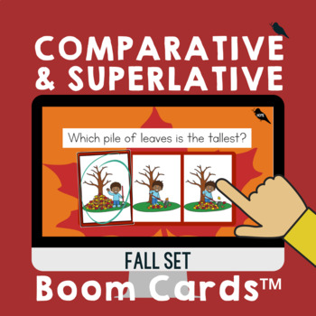 Preview of Fall Comparative & Superlative Adjectives & Adverbs Printable & Digital Resource