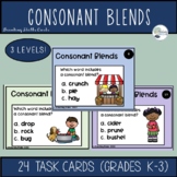 Fall Consonant Blend Task Cards