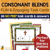 Fall Consonant Blends Task Cards: Beginning and Ending Ble