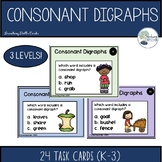 Fall Consonant Digraph Task Cards
