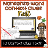 Nonsense Word Context Clues Worksheets and PowerPoint