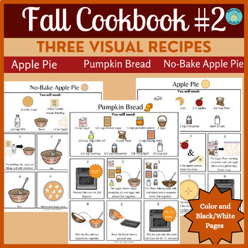 Preview of Fall Cookbook #2: Visual Recipe Bundle