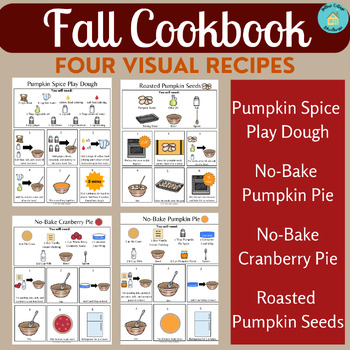 Preview of Fall Cookbook: Visual Recipe Bundle