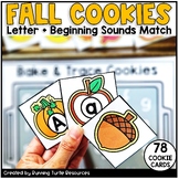 Fall Cookie Tray Activities Kindergarten Initial Sounds Le