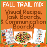 Fall Cooking Activity! Visual Recipe, Task Boards & More! 