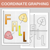 Fall Coordinate Graphing Mystery Picture Autumn Math Activity