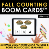 Fall Counting 1-10 Boom Cards™