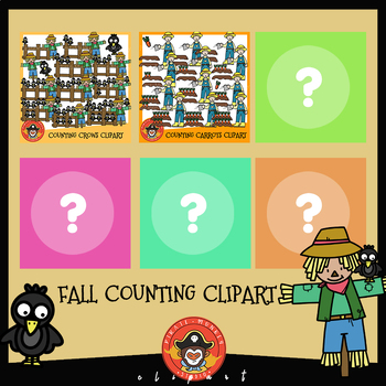 Preview of Fall Counting Clipart