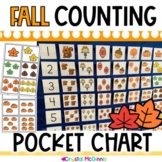 Fall Counting Pocket Chart (Numbers and Objects 0-10) Fall