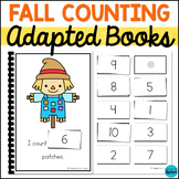 Fall Counting to 20 Activities Math Adaptive Books for Spe