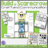 Fall Craft Activity Build a Scarecrow for Speech Therapy a