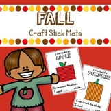 Fall Craft Stick Mats