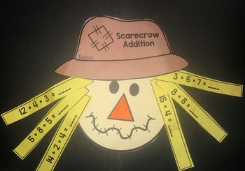 Preview of Fall Scarecrow Craft