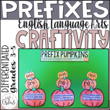 Preview of Prefixes Craft