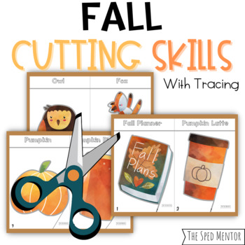 Preview of Fall Cutting Activities