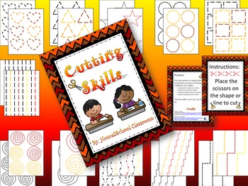 cutting skills by oneuniqueeducation teachers pay teachers