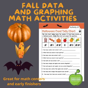 Preview of Data and Graph | Fall Activity Packet