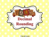 Fall Decimal Rounding #3 - Rotation Cards