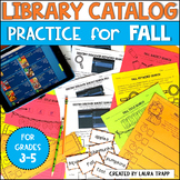 Library Catalog Practice for Fall Library Lessons