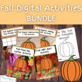 Fall Digital Activities Bundle