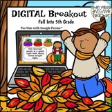 Fall into 5th Grade Digital Breakout Escape Room (Google Form)