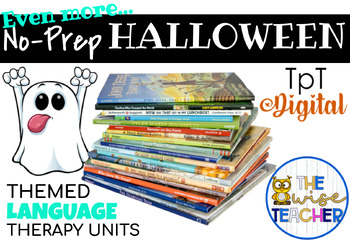 Preview of Fall {Digital Resources} EVEN More Halloween Reading Comprehension Morning Work