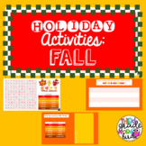 Fall Digital Word Search and More Word Work!