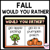 Fall Digital Would You Rather?