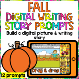 Fall Digital Writing Prompts- Digital Story Writing Build 