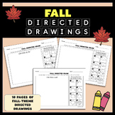 Fall Directed Drawing Activity Set