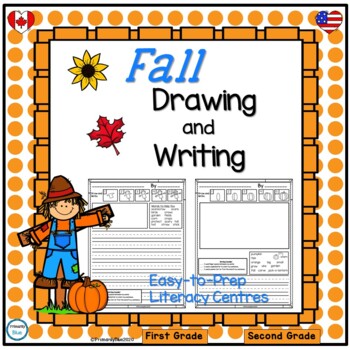 Preview of Fall Directed Drawing and Writing Activities