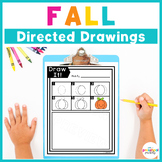 Fall Directed Drawings For Preschool, PreK and Kindergarten