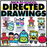 Fall Directed Drawings for Back to School | School, Bus, B