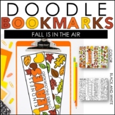 Fall Doodle Bookmarks | Early Finishers Activity