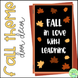 Fall Door Decoration Set | Fall In Love With Learning | Bu