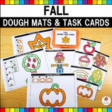 Fall Dough Mats and Task Cards | Fine Motor Activities | M