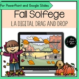 Fall Drag and Drop Activity for La
