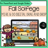 Fall Drag and Drop Activity for Mi, Re & Do