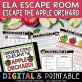 ELA Escape Room | Escape the Apple Orchard | Skill Review 
