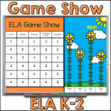 Fall ELA Game Show  for Kindergarten First Grade and Second Grade