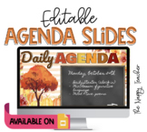 Fall Editable Agenda Slides