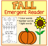 Fall Emergent Reader /  Literacy and Math  /  Sight Words